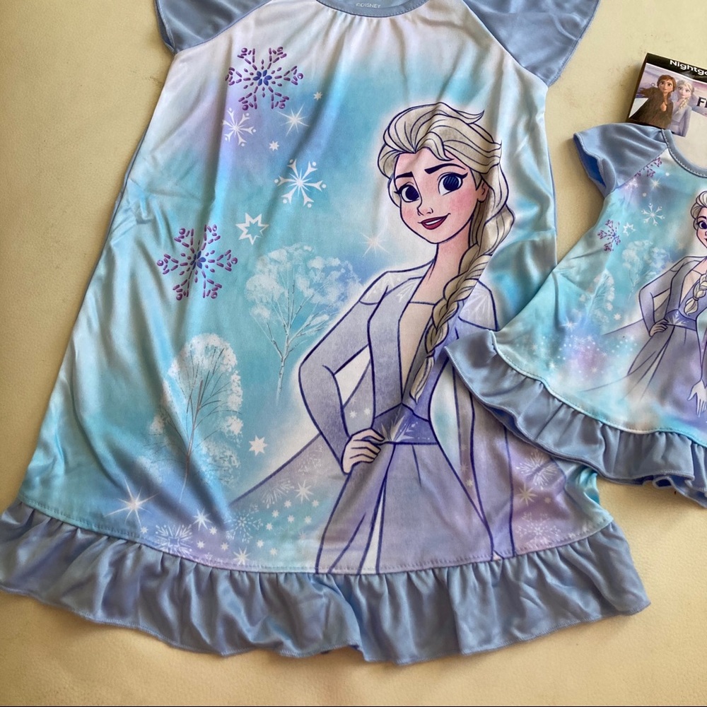 Disney Frozen Elsa Cute matching doll nightgown 5117 - Picture 2 of 6